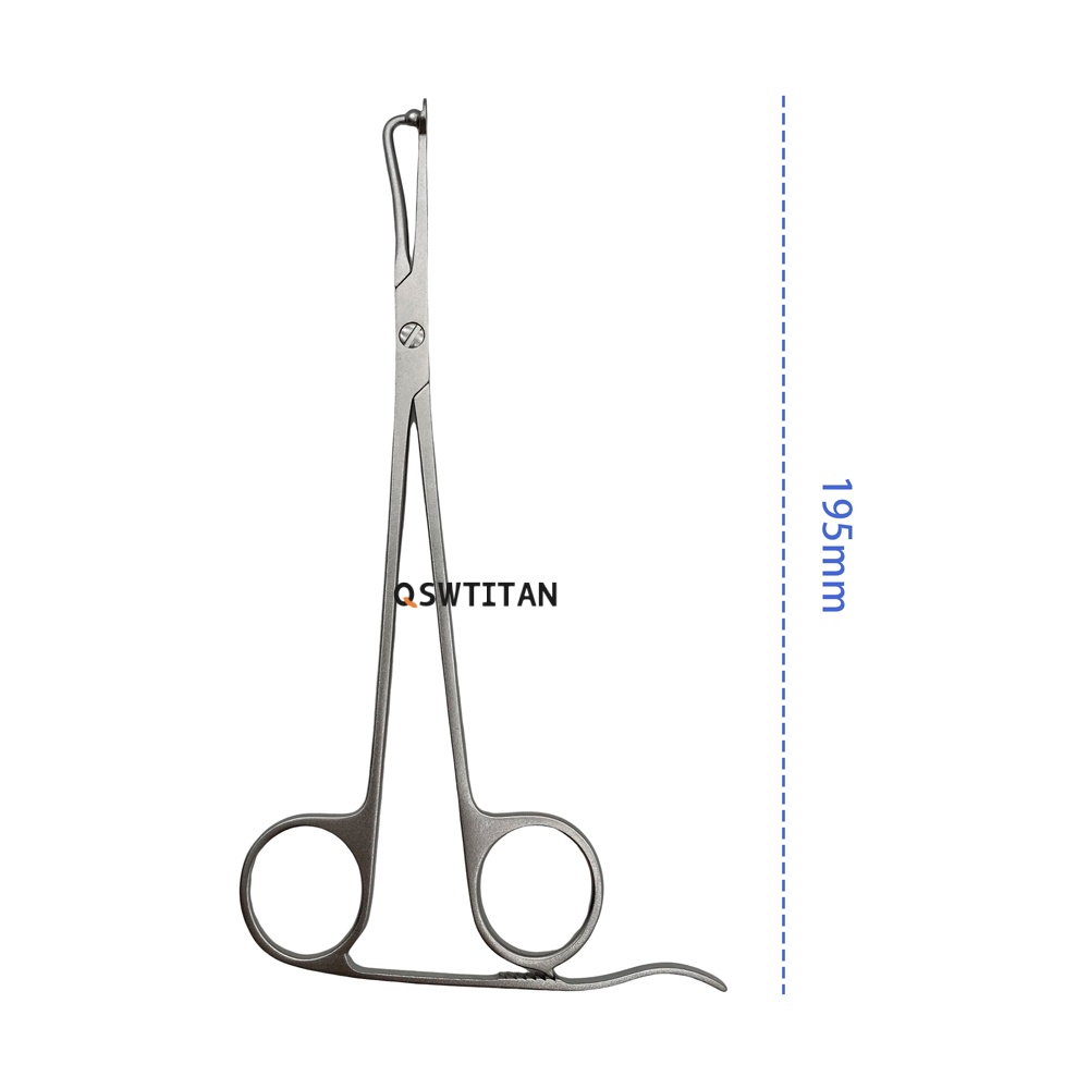 Stainless Steel Veterinary Orthopedic Surgical Instruments Plate Holding Forceps with Snap Design Lock