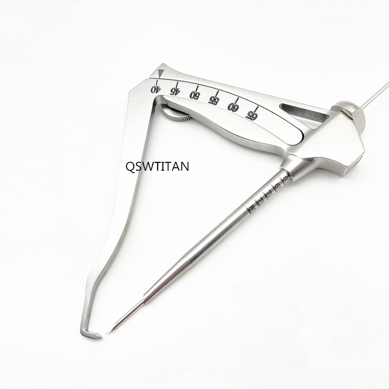 1set Adjustable C-type Drill Guide Sight for Knee Ligament Shoulder Femoral Tibia Aimer  Orthopedic Instruments