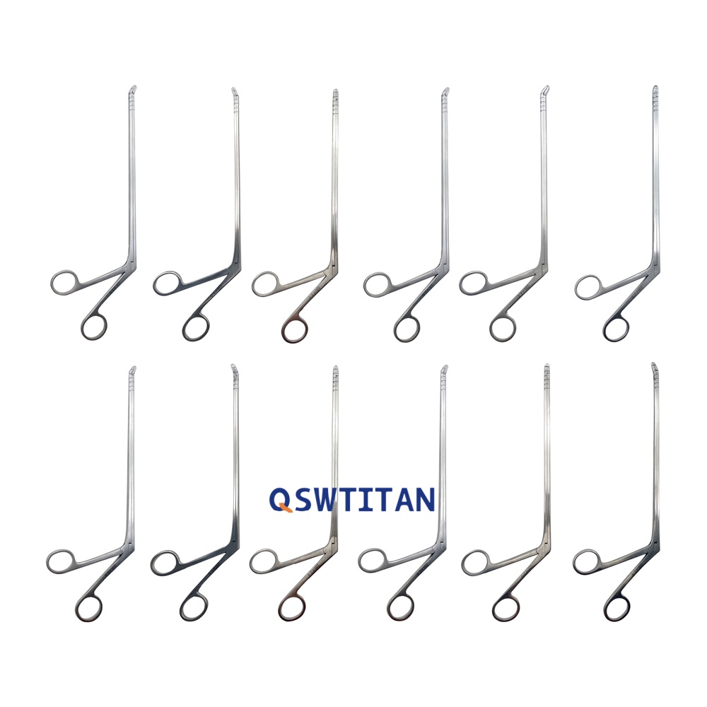 orthopedic minimally invasive surgical instrument nucleus pulposus forceps bite cutting forceps 220mm