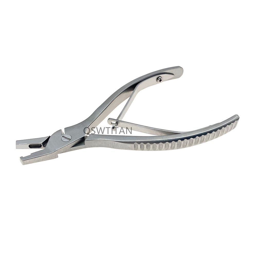 Stainless Steel Mini Plate Bending Pliers Bone Plate Bender Forceps Micro Bending Tool Orthopedic Pet Surgical Instrument