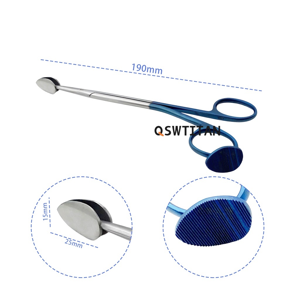 Trepsat Facial Flap Dissector Scissors Insert with Speculated Super Cut Tips Plastic Surgery Instruments