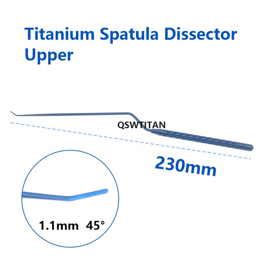 Micro Nerve Dissectors Retractor Spatula Dissector Leaf Micro Retractor Neurosurgery Instruments