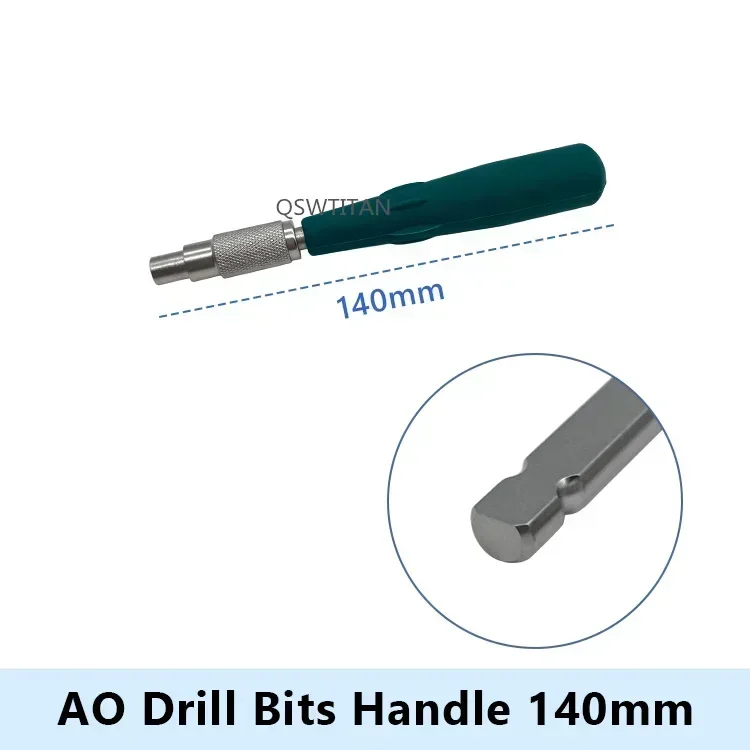 AO Drill Bits Handle 140mm Green