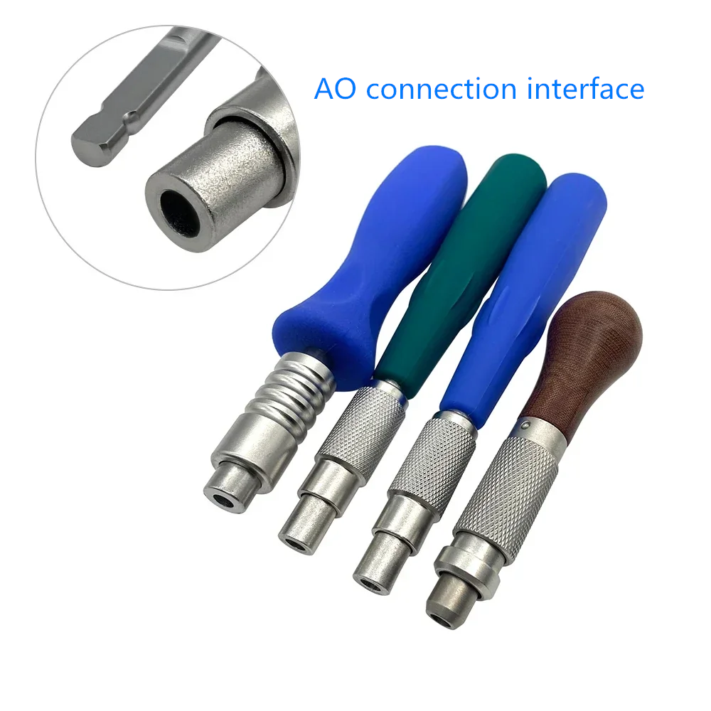 AO Quick Coupling Handle Bone Drill Bits Handle Veterinary Orthopedic Surgical Instrument