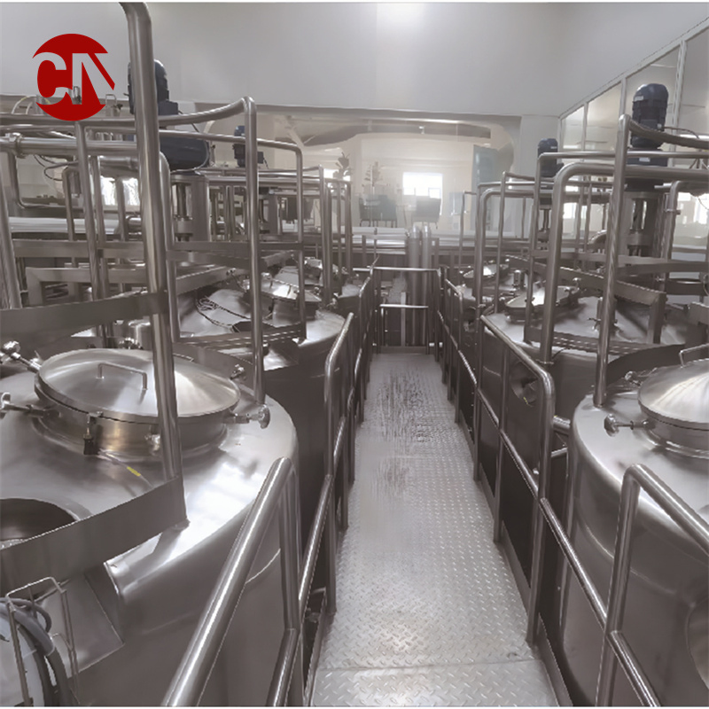Complete Milk Processing Line Pasteurization Homogenization Filling System for Dairy Production