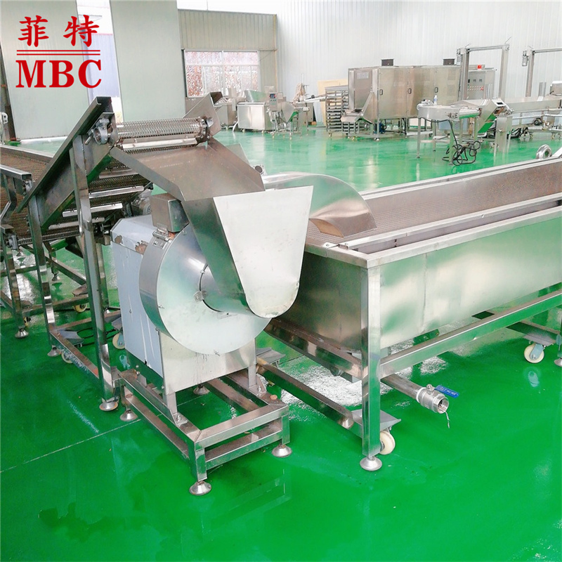 Continuous Fully Automatic Potato Chips Processing Machinery and Production Line Made by MBC