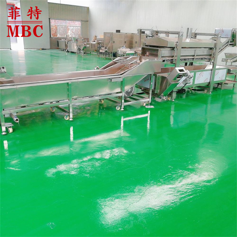Potato Chips Frozen French Fries Processing Frying Production Line Made By Zhucheng MBC