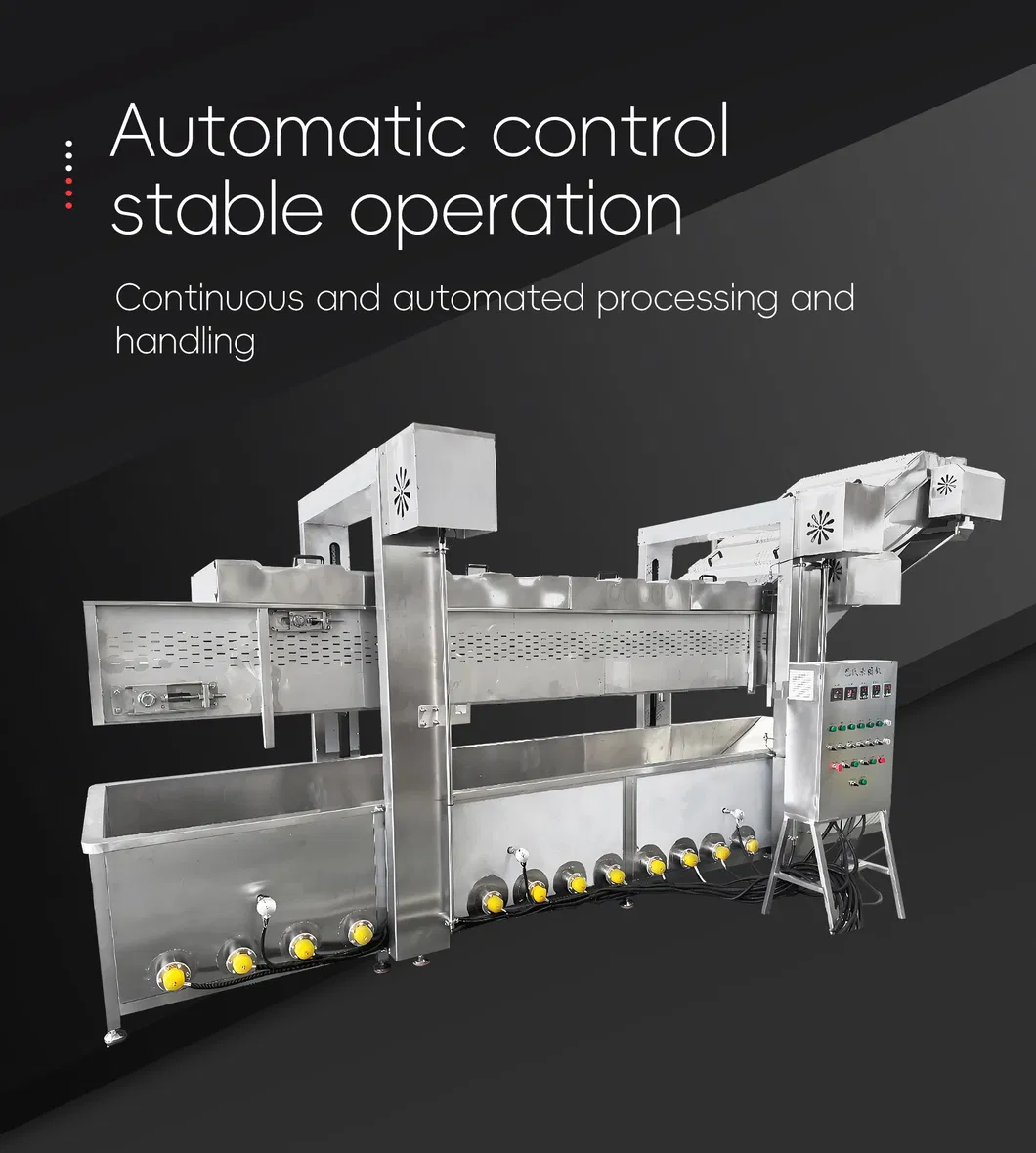 Steaming Boiling and Blanching Line 5