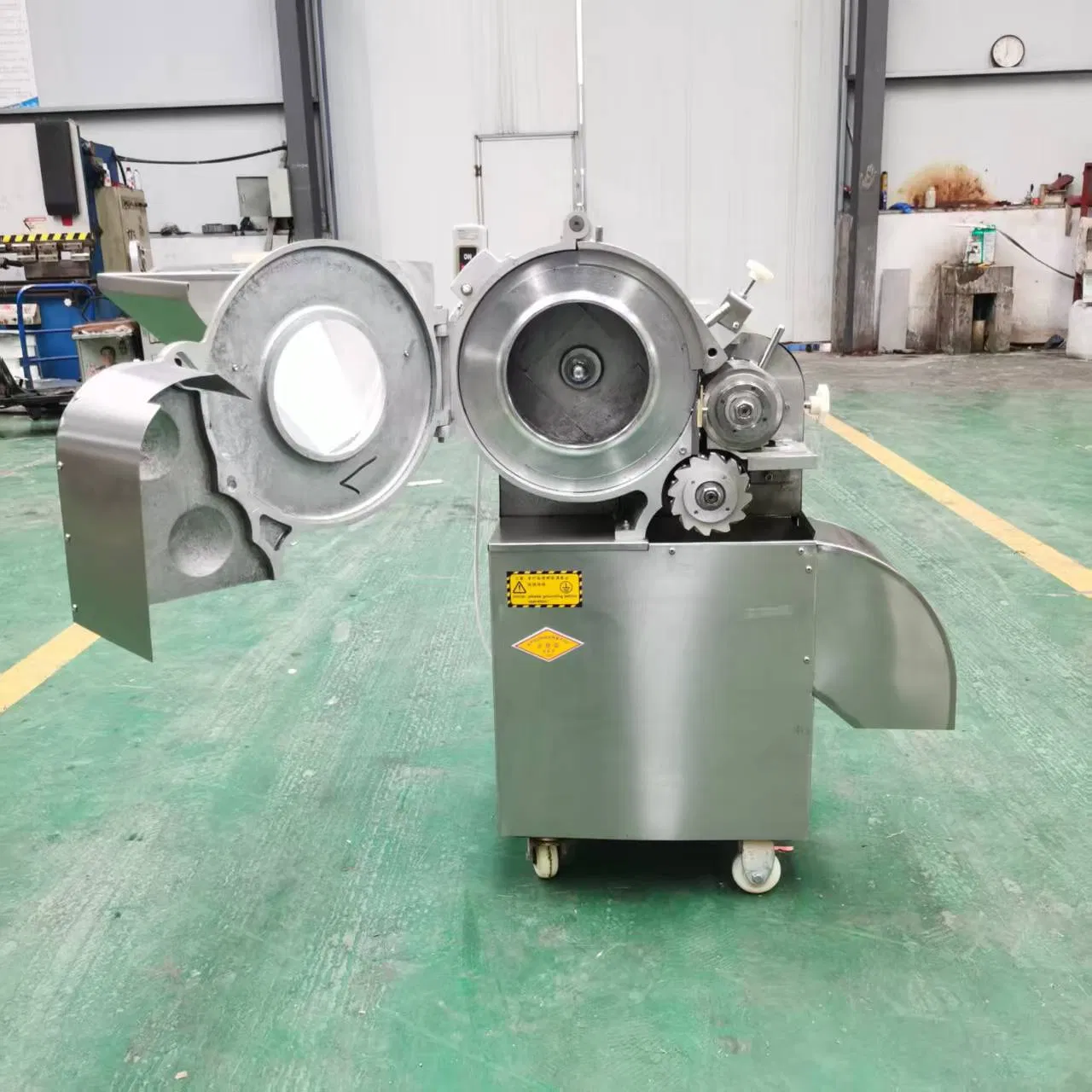 Electric Vegetable Fruit Machine Carrot Onion Potato Cutting Machine Slicing Machine