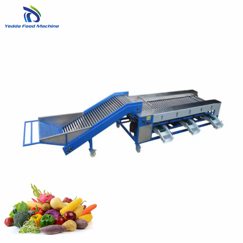 Advanced Vegetable Packaging System with Efficient Sorting and Waxing