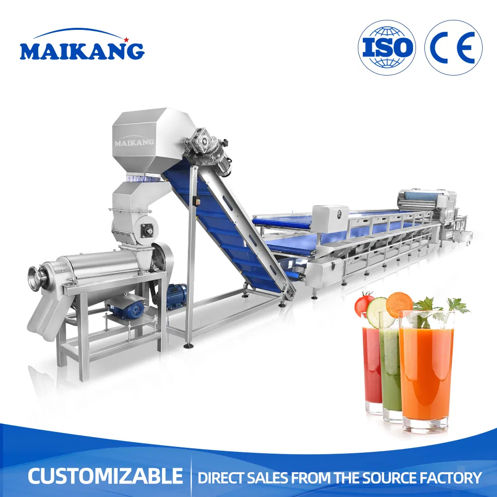 Automatic Fruit Juice Production Line Juice Making Machine Juicer Extractor for Beverage Plant
