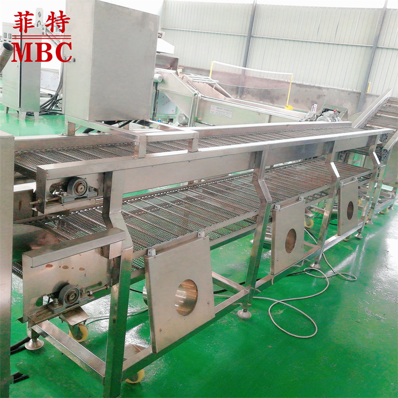 Continuous Fully Automatic Potato Chips Processing Machinery and Production Line Made by MBC