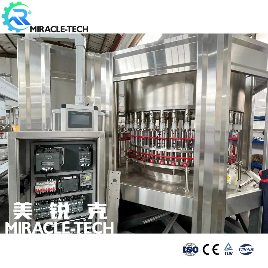 Small Bottle Automatic Filling Machine Water Bottling Line Juice Soda Drink Beverage Mixing Carbonation Processing System
