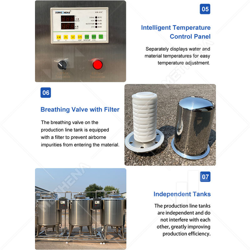 Small Milks Batch Pasteurizer Process Plant Mini Dairy Tank Machine Pasteurization Equipment Milk Production Line Price for Milk