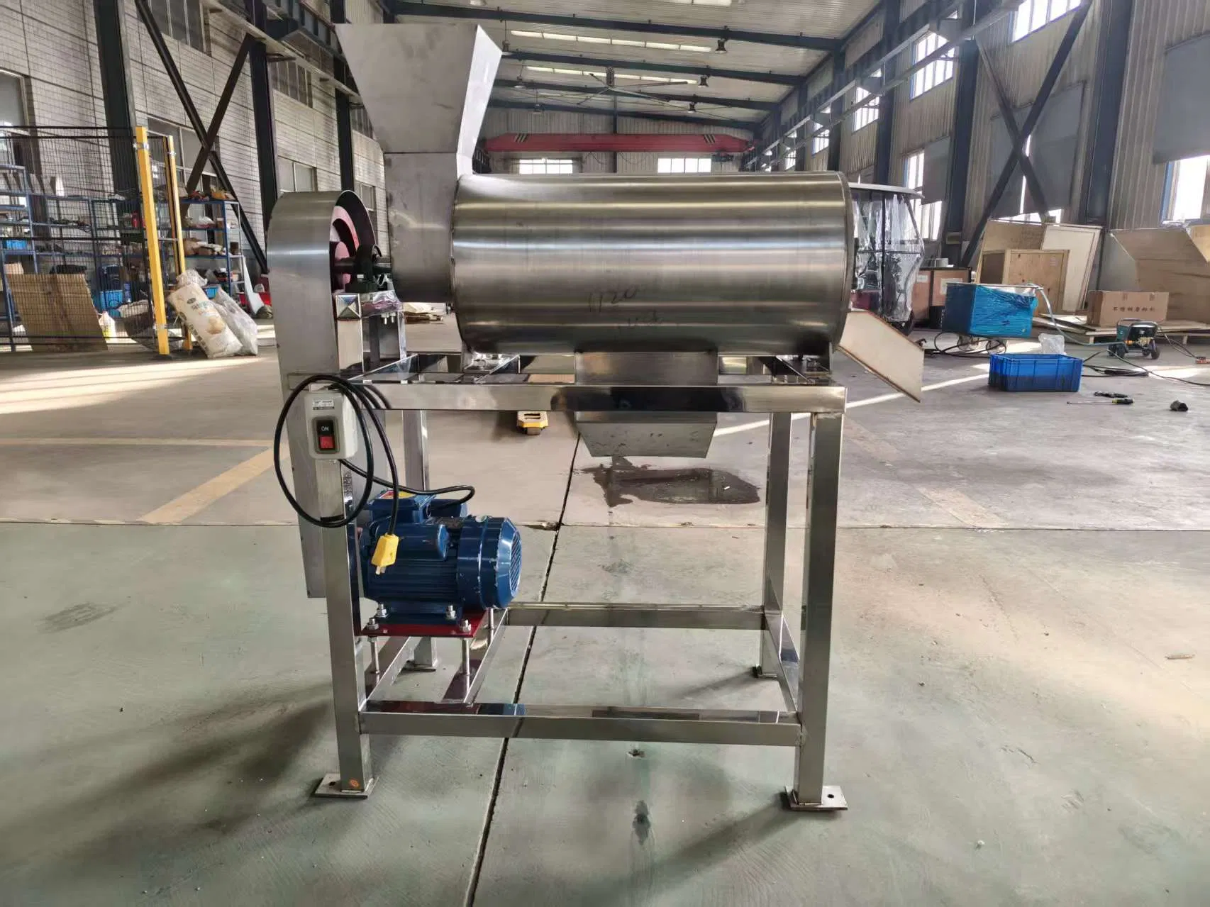 Stainless Steel Fruit Juicing Machine Mango Banana Pineapple Commercial Pulping Machine