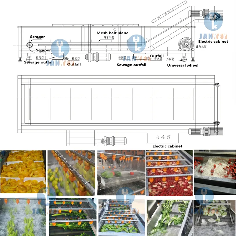 Vegetable Cleaning Application