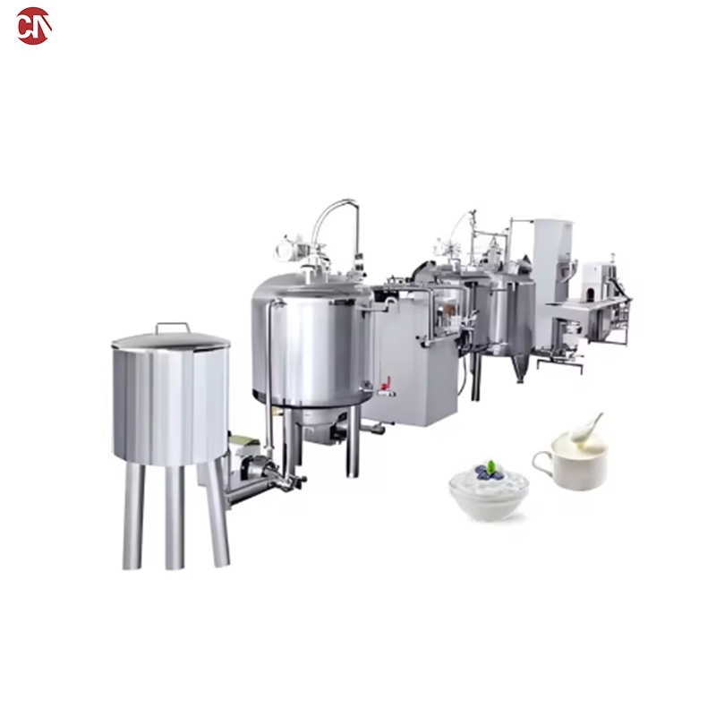 Automatic Set Yogurt Production Line for Cup Bottle Filling with Fermentation in One System