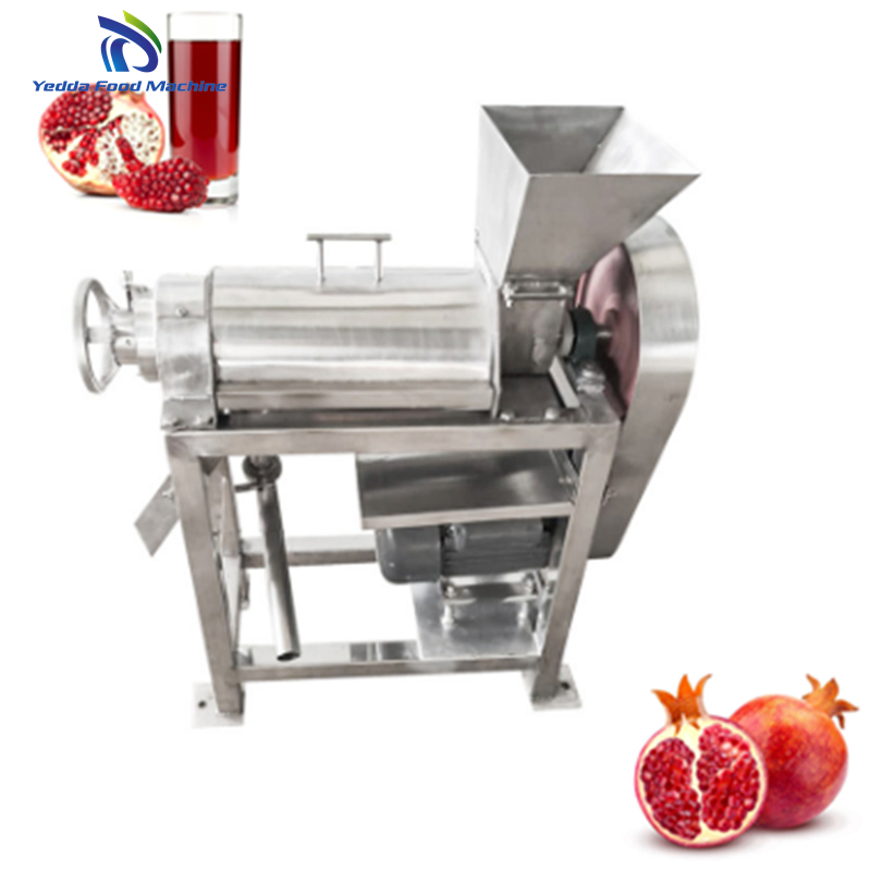 Automatic Fruit Screw Juice Extracting Machine Fruit Puree Pulping Machine