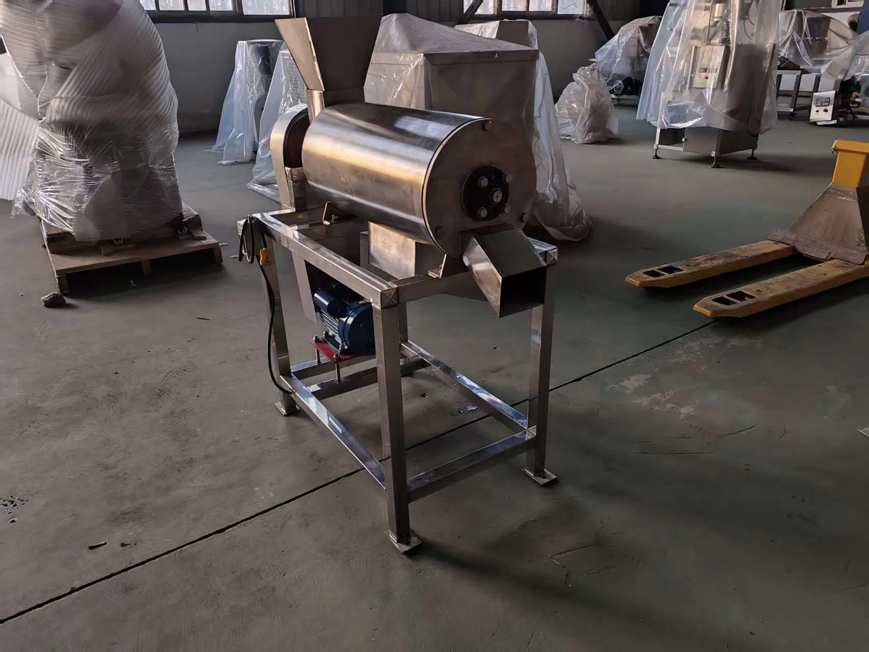 Heavy Duty Banana Mango Fruit Juicing and Pulp Processing Commercial Pulping Machine