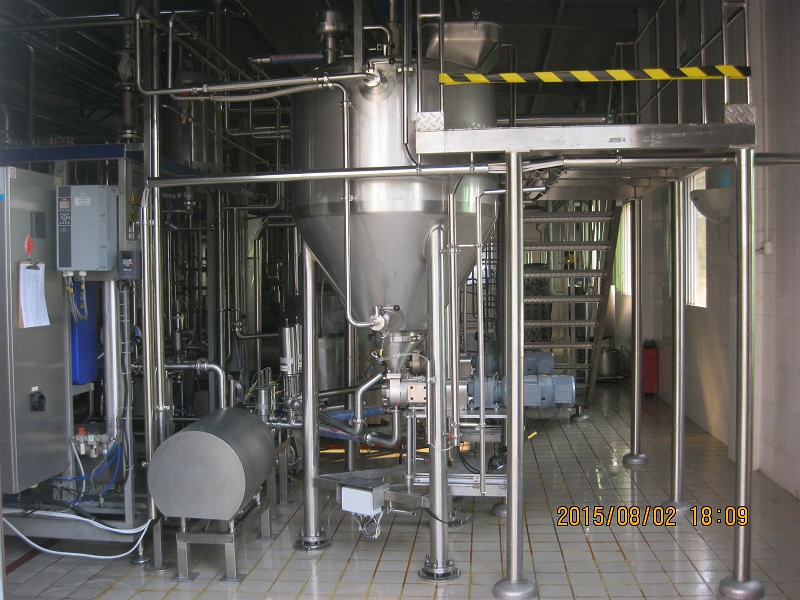 Jam Inline Feeding and Mixing System