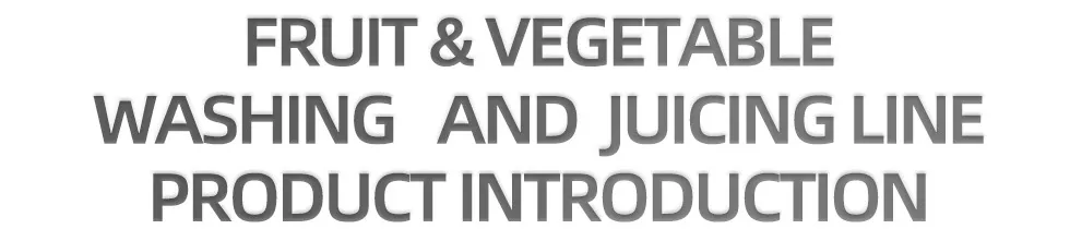 Juice Production Line Usage