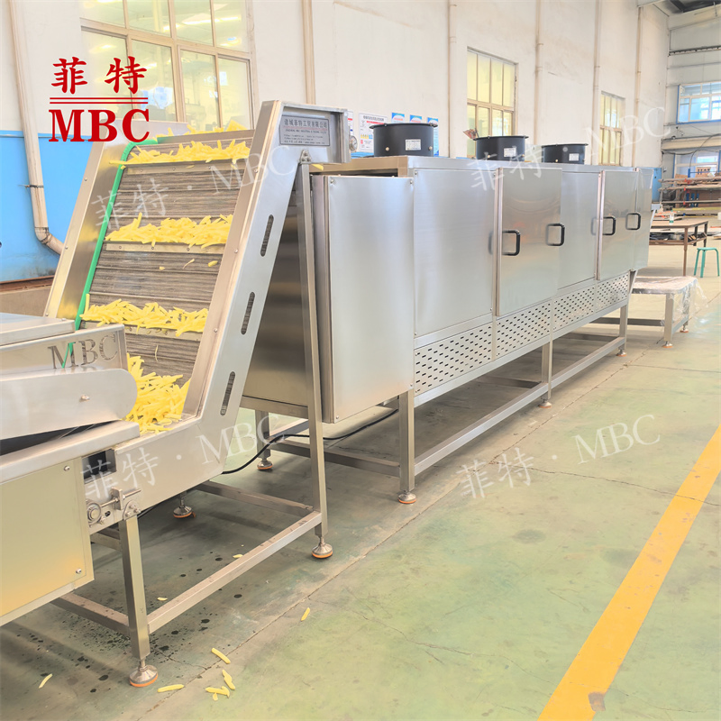 China Famous Brand MBC Factory Price OEM Customized peeling cleaning and drying &nbsp;frying Vegetable Fruit Food Equipment