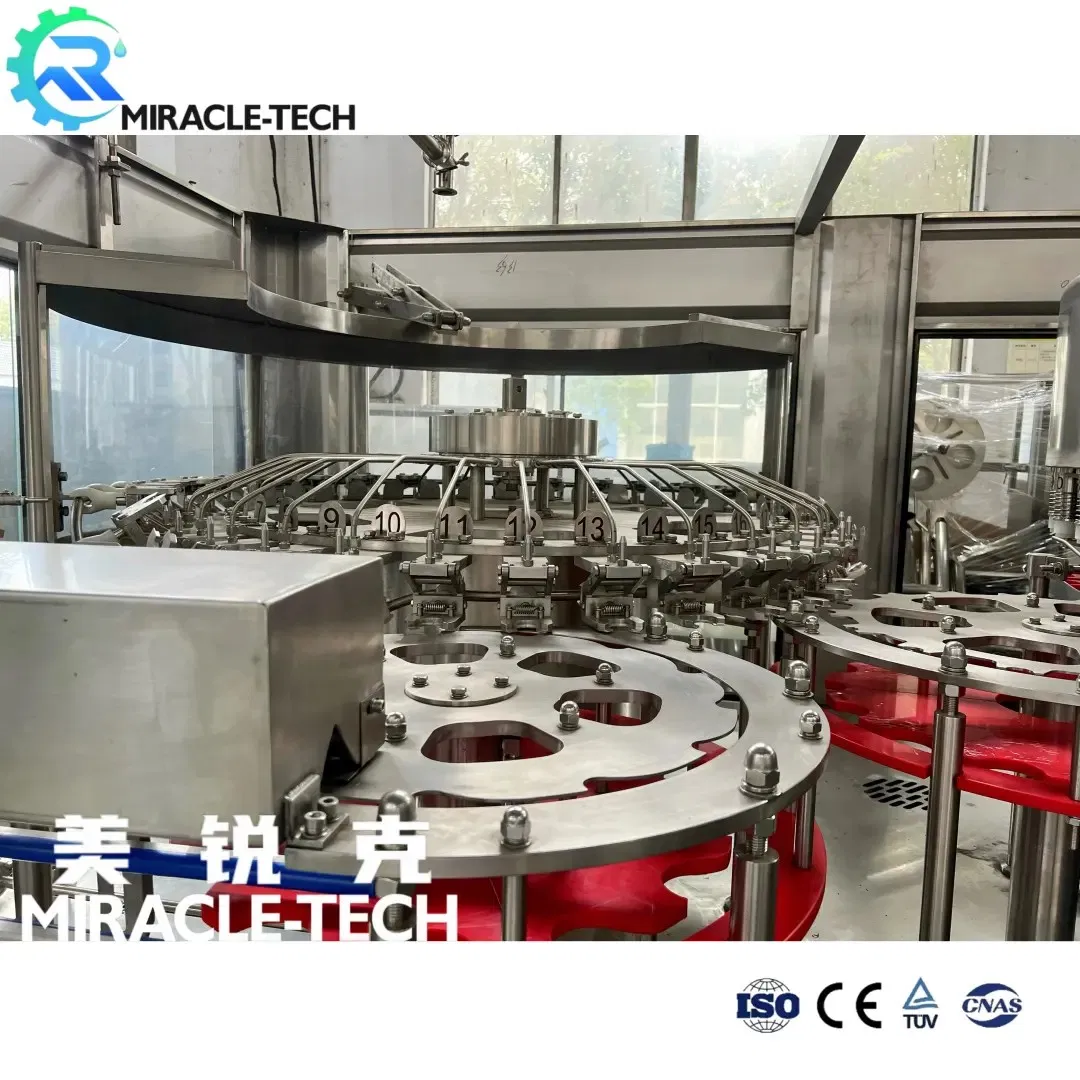 Automatic Drink Beverage Water Filling Packaging Machine Soda CO2 Mixing Carbonation Processing Plant