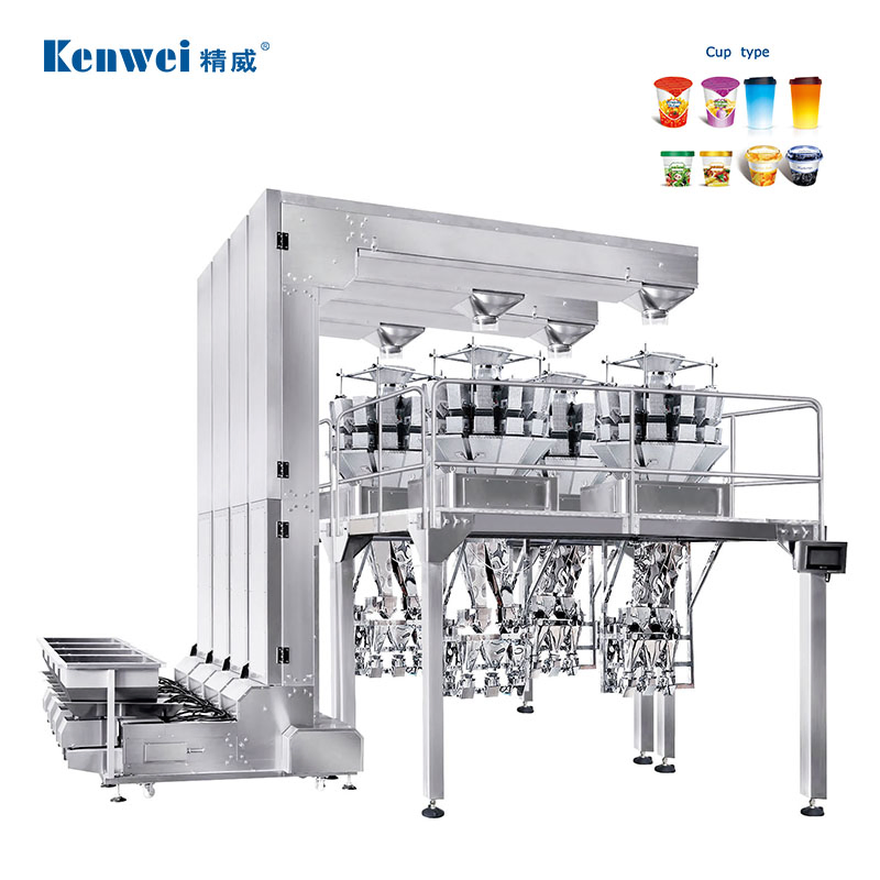 Compact Cup Packaging and Weighing System for Small Business Needs