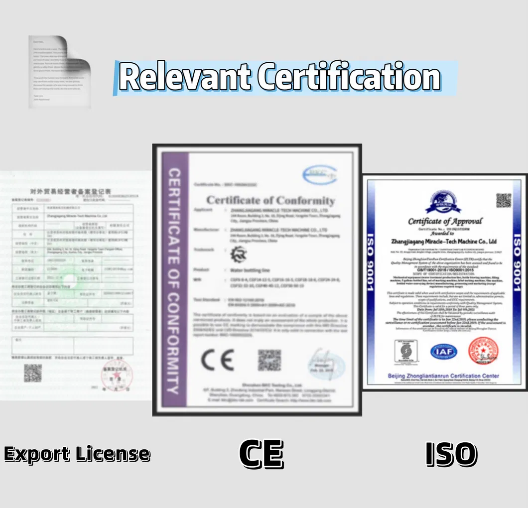 Certification
