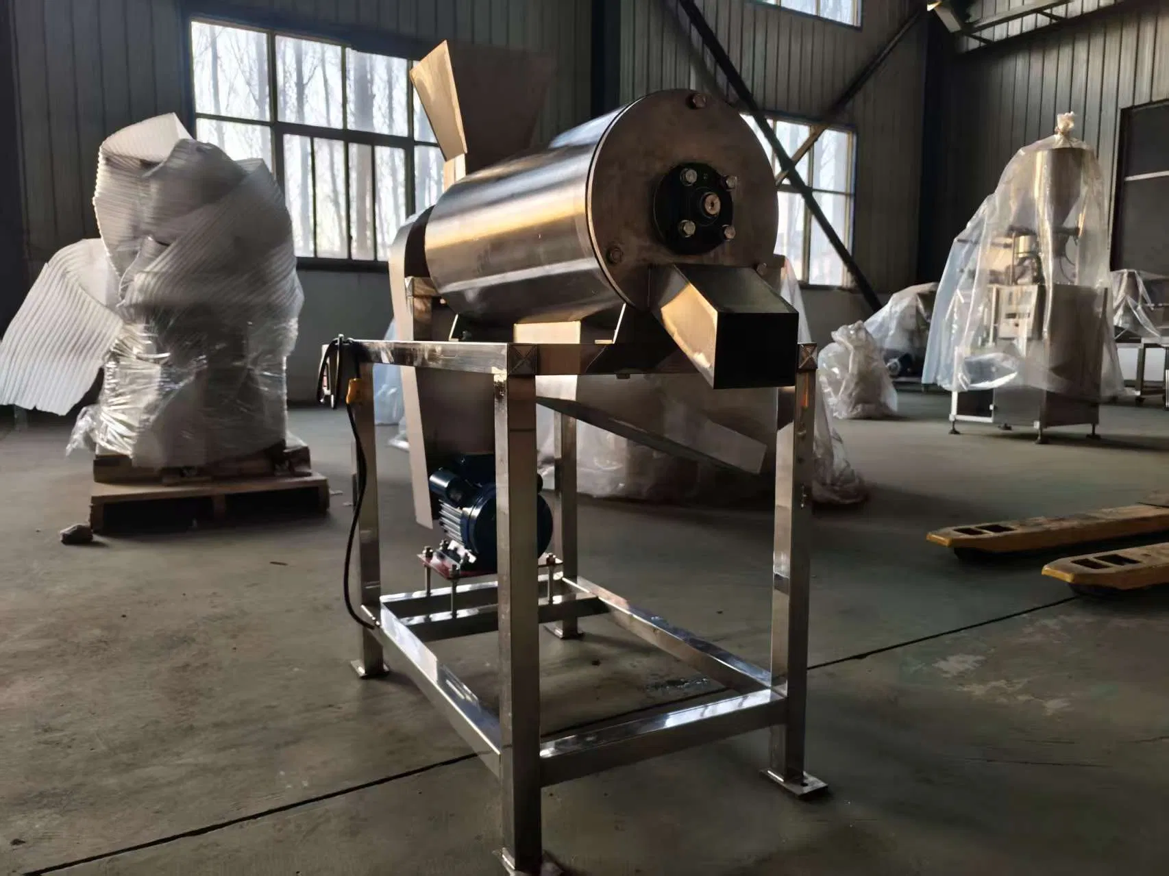 Heavy Duty Banana Mango Fruit Juicing and Pulp Processing Commercial Pulping Machine