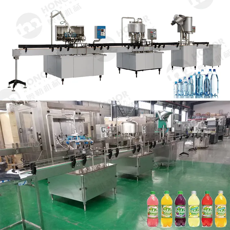 Advanced Liner Pet Bottle Filling and Sealing System