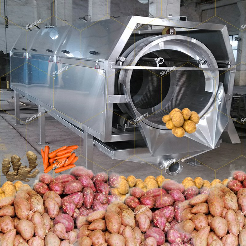 Rotary Drum Washer/Fruits and Vegetables Cleaning System