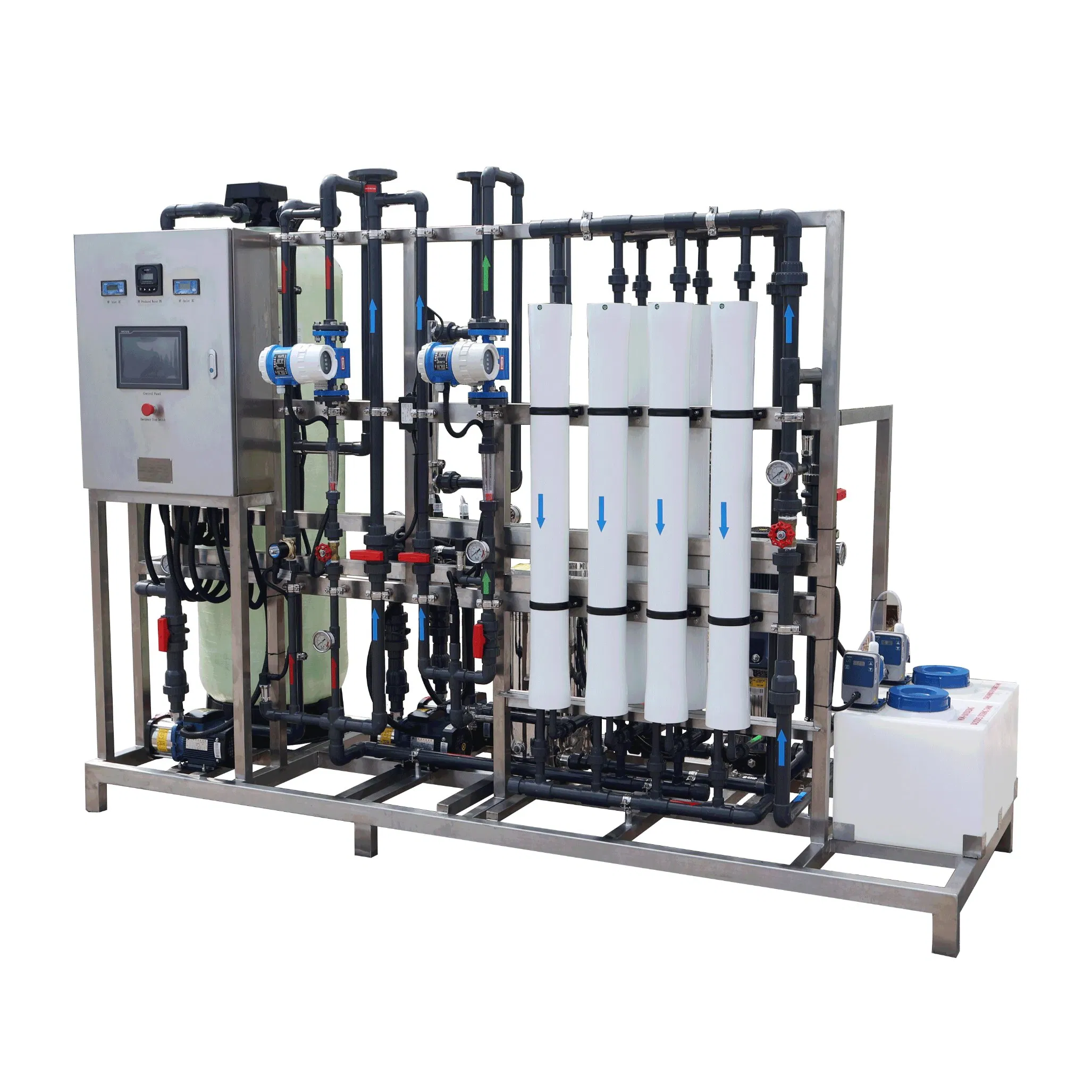 Nanofiltration System 2500lph Waste Water Purification Plant Nanofiltration Water Filters