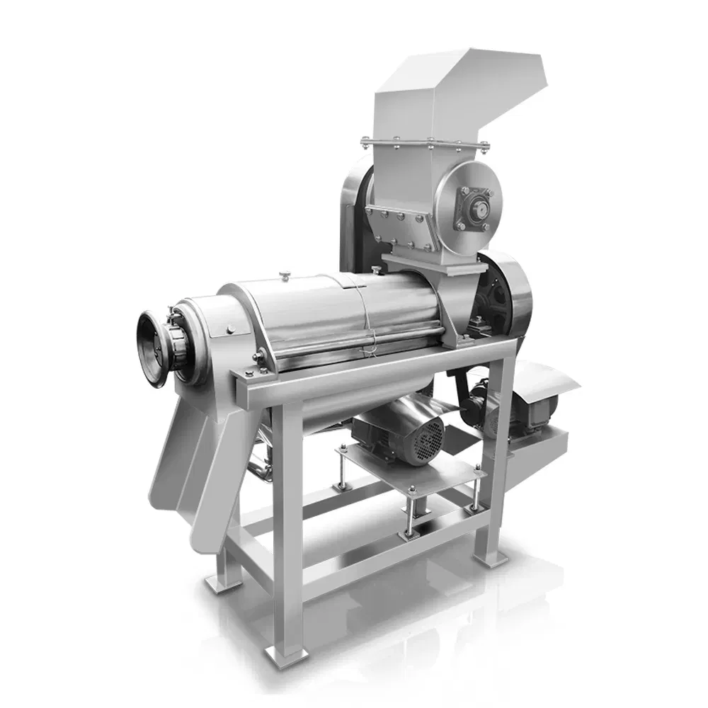 Leaf Vegetable Seaweed Crushing Spiral Juicer Fruit Pear Grape Juice Extractor Pulping Machine