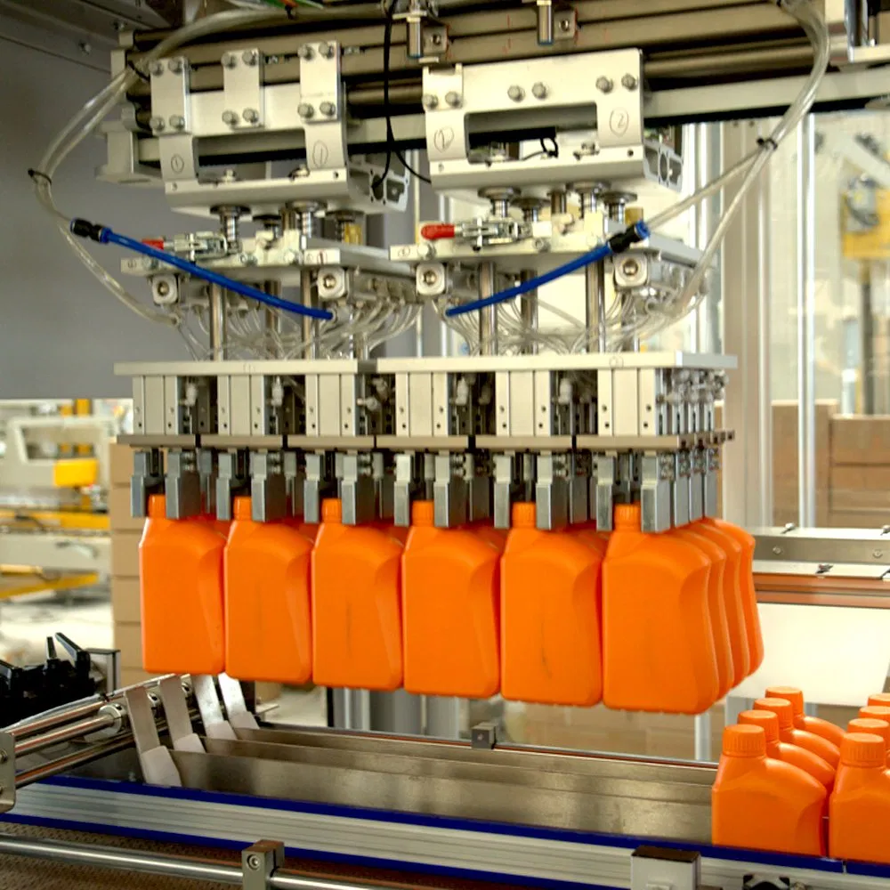 Automatic Robotic Tray Box Case Packer Machine Highspeed Bottle Can Packing System