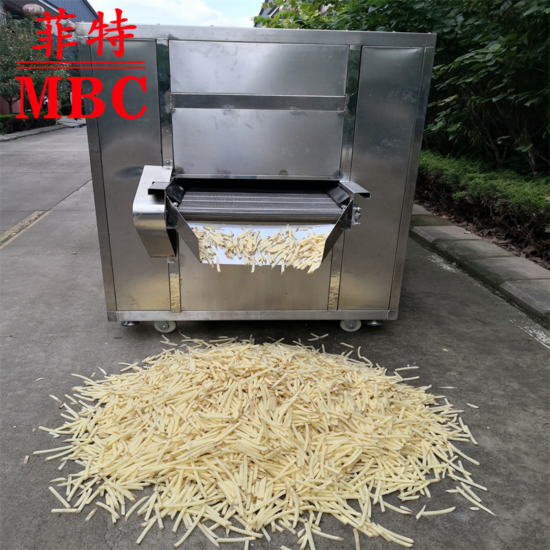 French Fries Processing Automatic Cleaning Cutting Freezing Frying Production Line in China