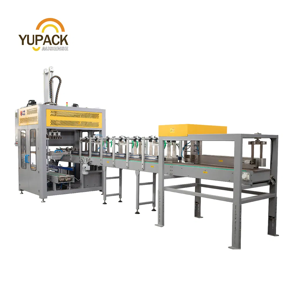 Automatic Robotic Tray Box Case Packer Machine Highspeed Bottle Can Packing System