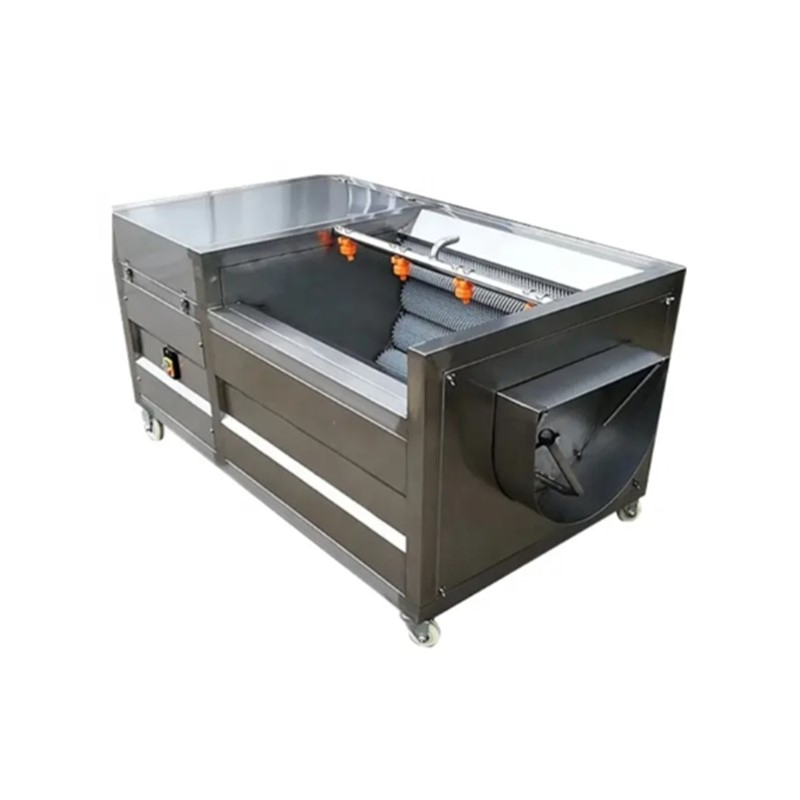 Potato Taro Ginger Peeler Carrot Cleaning Equipment Industrial Fruit Vegetable Washing Peeling Machine