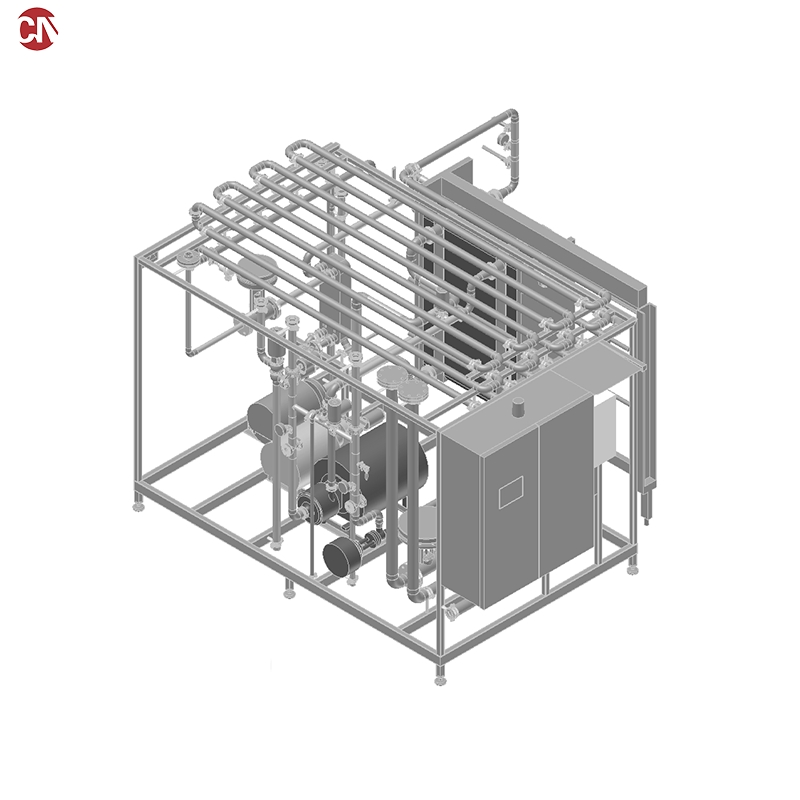 Uht Sterilization System for Dairy Beverage Processing