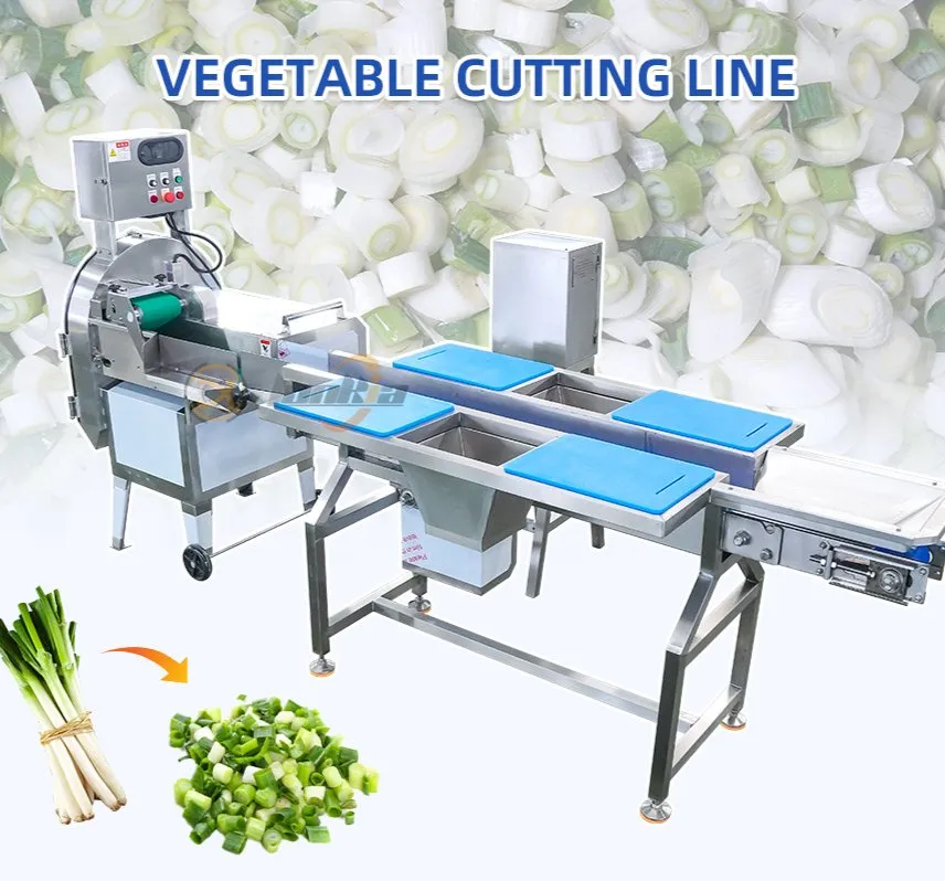 Automatic Scallion Cutting Machine
