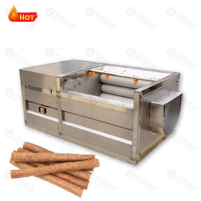 Root Vegetable Fruit Ginger Potato Peeler Washing Machine Cassava Peeling Cleaning Machine