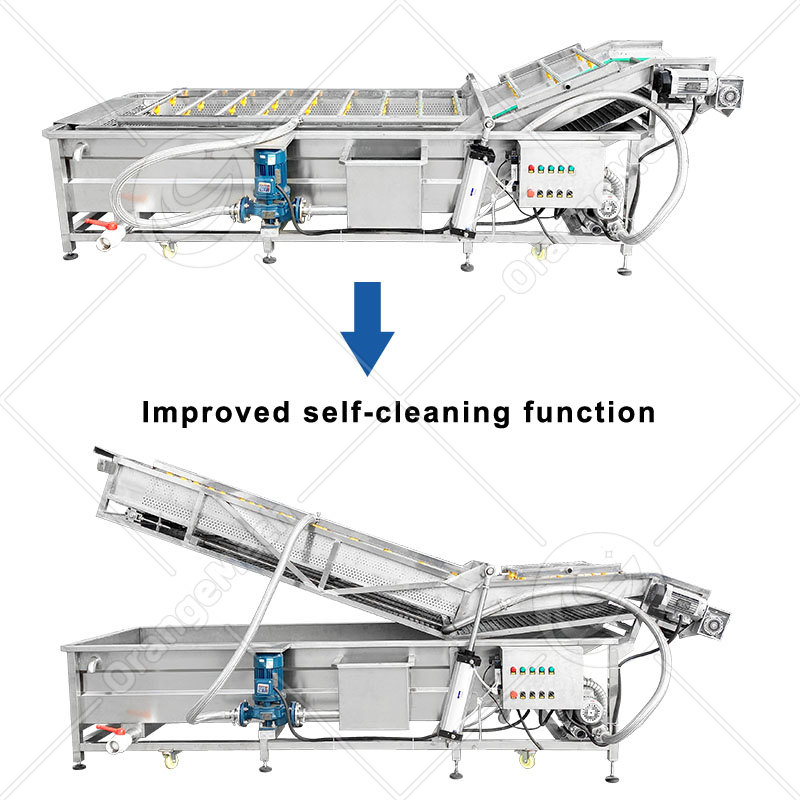 Mango Date Fruit Avocado Cleaning Potato Vegetable Wash and Peeling Cut Slice Grade Dying Wax Sort Machine