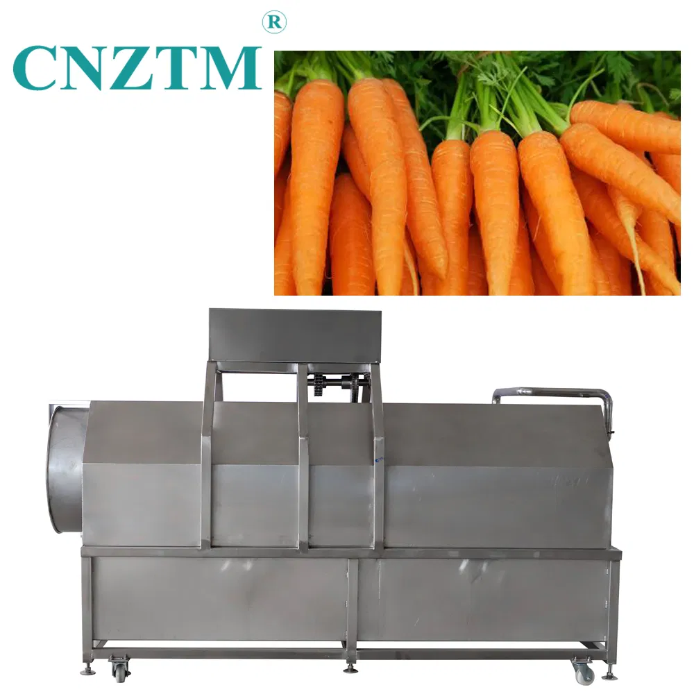 Carrot Ginger Radish Washing Machine Carrot Processing Line