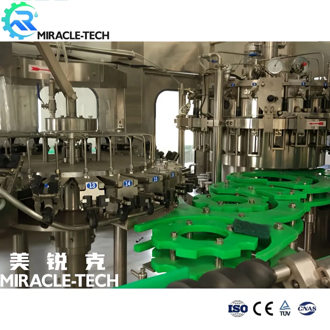 Good Price Turnkey Project for Complete Soda Drink Beverage Processing Carbonation CO2 Mixing 500ml 1000ml Pet/Glass Bottle Rinsing Filling Capping Machine