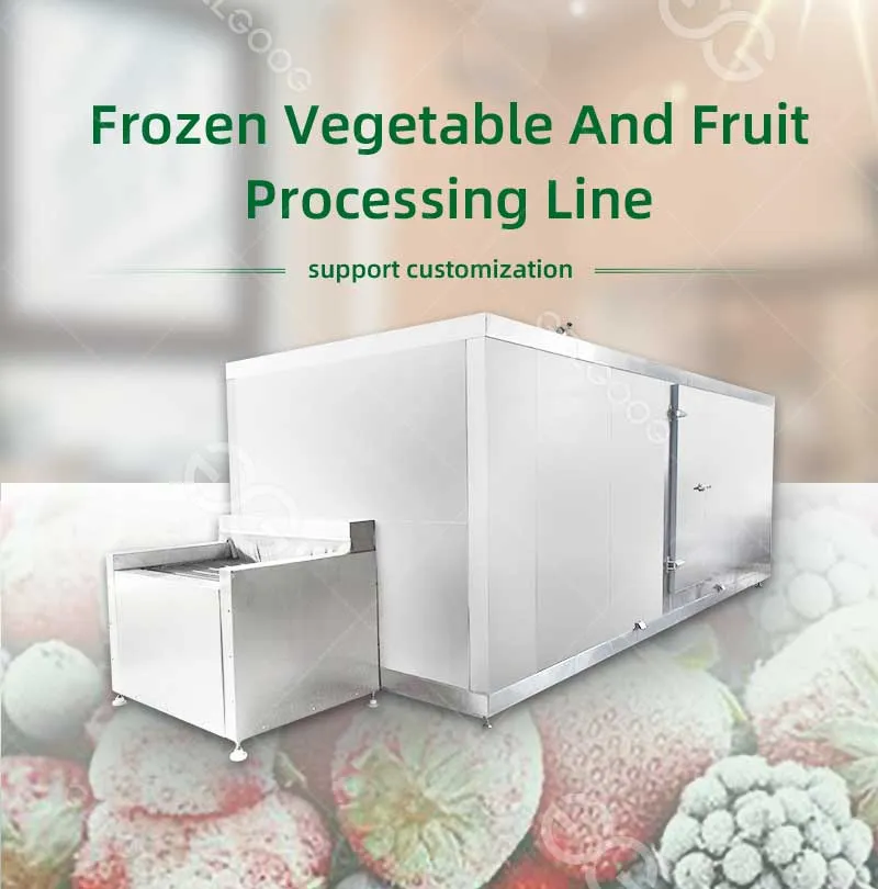 IQF Frozen Strawberry Machine