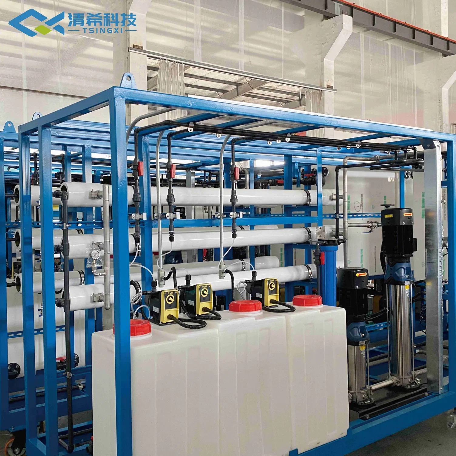 Advanced Brackish Water Reverse Osmosis System for Efficient Desalination