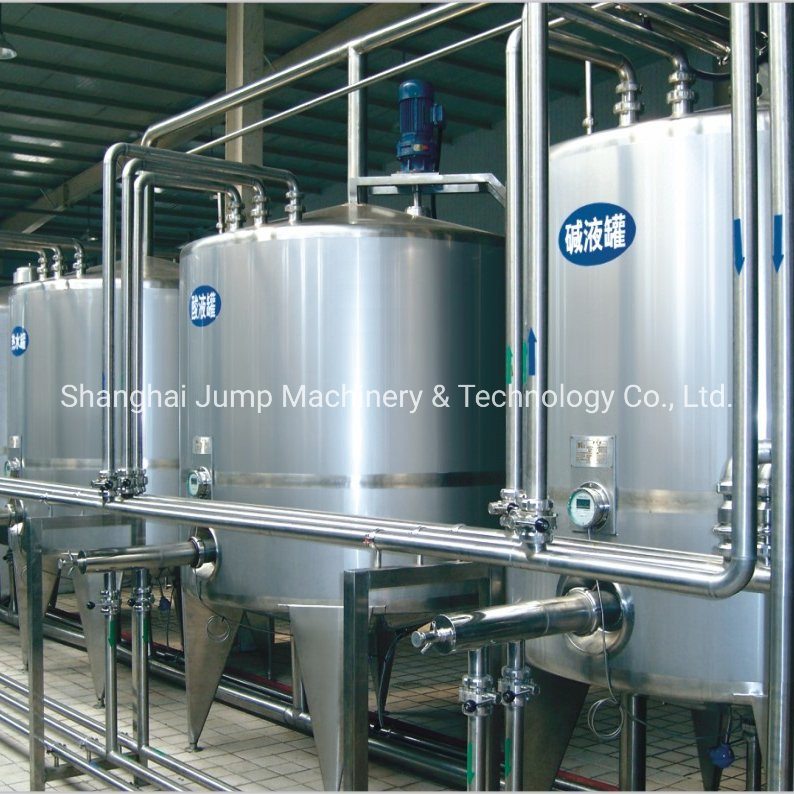 CIP Cleaning System for Juice Milk Processing Factory Machine and Tube Close Cleaning in Place Machine
