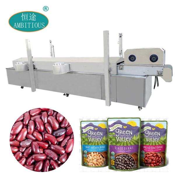 Broccoli Cooking Machine IQF Vegetables Food Processing Line