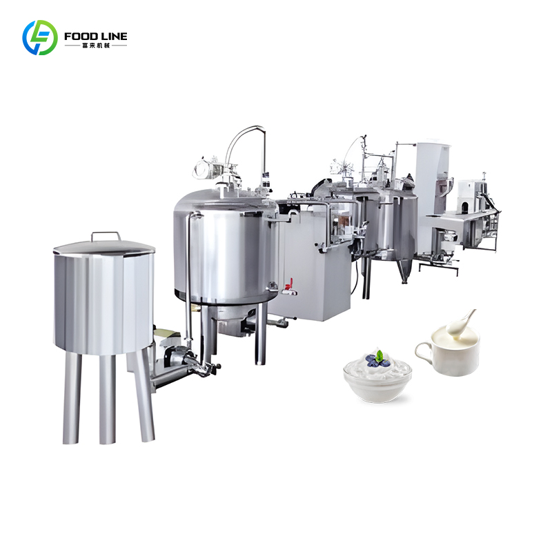 Multifunctional Integrated Yogurt Production Line with Fermentation and Filling System