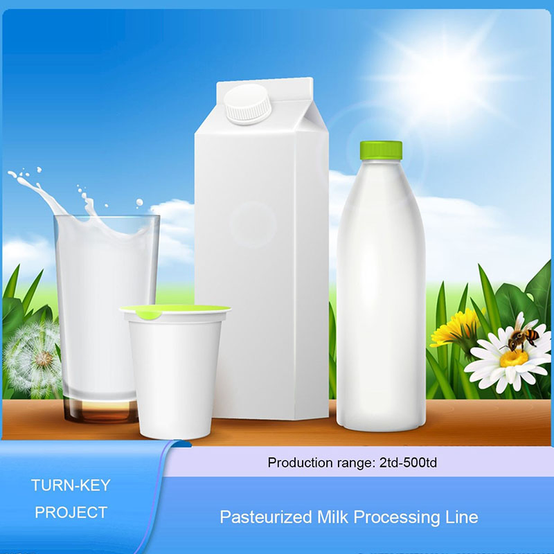 Pasteurized Milk Yogurt Milk Drinks Pasteurization Machine Uht Milk Production Line/Mini Dairy Processing Plant Equipment